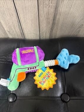 New Barkbox Slobber Soaker Small Bark Dog Plush Stuffed Crinkle Squeaky Toy